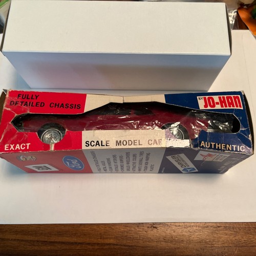 1970 AMC Hornet Plastic Promo Model By Johan 1/25 Scale  - Red W/ Box - READ - Picture 13 of 16