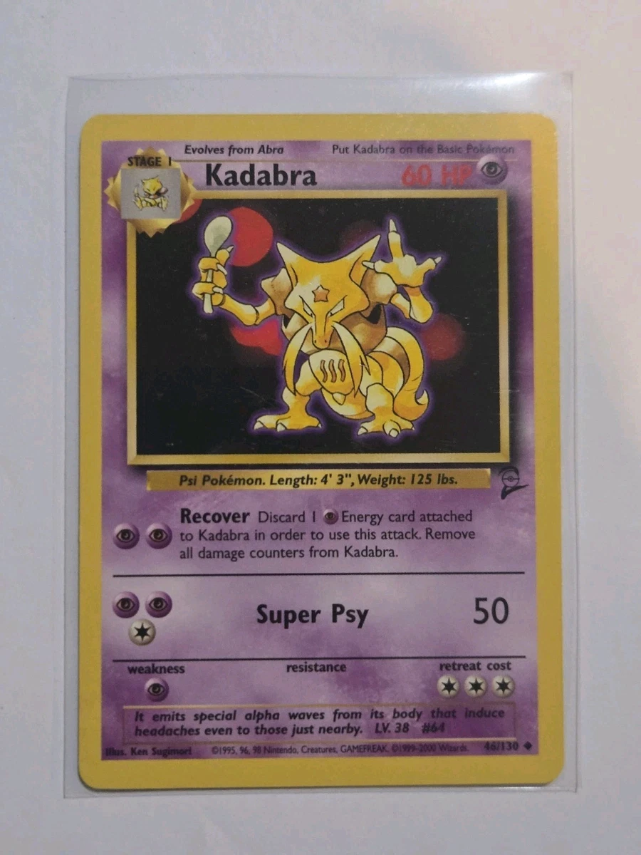 Kadabra 046/130 Base Set 2 for sale | eBay