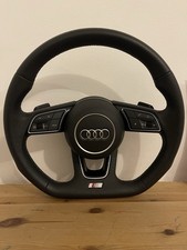 Audi A4 B9 S Line Flat Steering Wheel Paddle Shift (Airbag included)