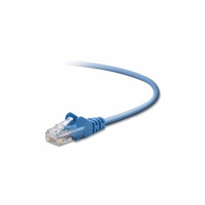 Belkin 15ft Cat5e Blue Patch Cord Snagless
