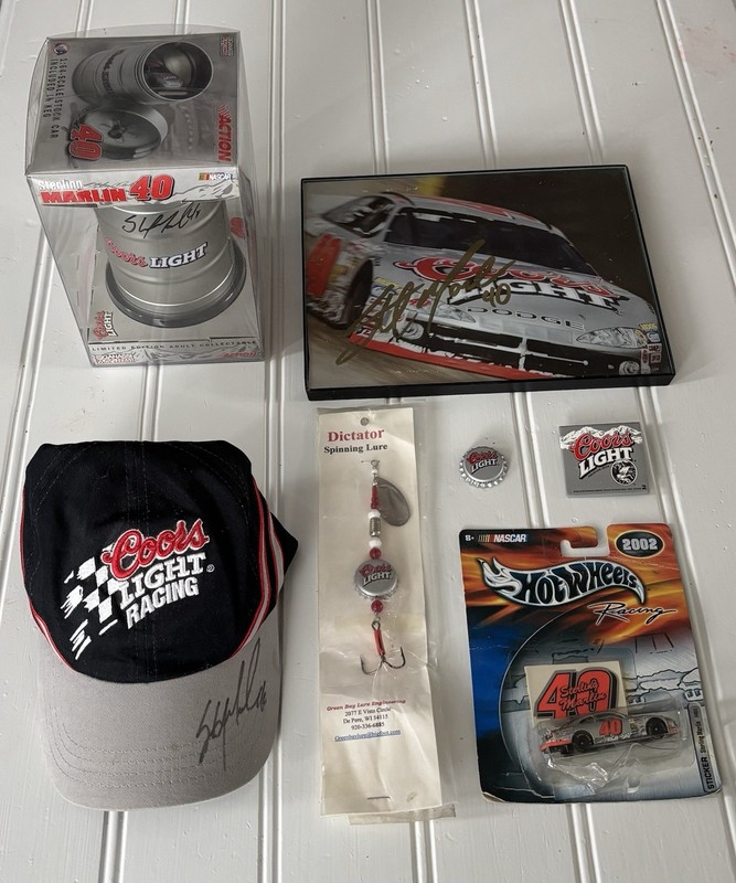 NASCAR Sterling Marlin Autographed Memorabilia