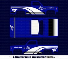 UNIVERSAL Water Slide Decals FOR HOT WHEELS '83 Chevy Silverado a1