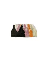 Rhonda Shear 3-pack Seamless Original Ahh Bra Black/White/Aprict