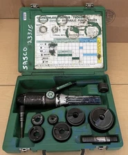 Greenlee 7804SB / 7806SB Quick Draw Hydraulic Punch Driver Knockout Set #315