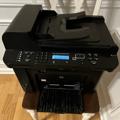HP LaserJet 1536dnf MFP B&W Laser All-In-One Printer (Needs Toner-See Desc.)