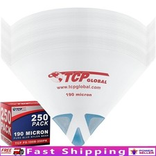 250 Pack Nylon Mesh Paint Strainers 190 Micron Filter Automotive Craft Use 250 Pack Nylon Mesh Paint Strainers 190 Micron Filter Automotive Craft Use