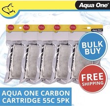Aqua One ClearView 280  AquaBac 60 Carbon Cartridge 55c BULK BUY 5pk 25055c 
