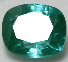 Natürliche 7,15 ct zertifizierte neonblaue Kupferlager Paraiba unbeheizte...