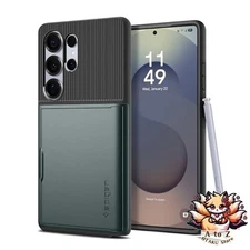 NEW Spigen Galaxy S25 Ultra Case Card Slots Military-Qualified Impact-Resistant