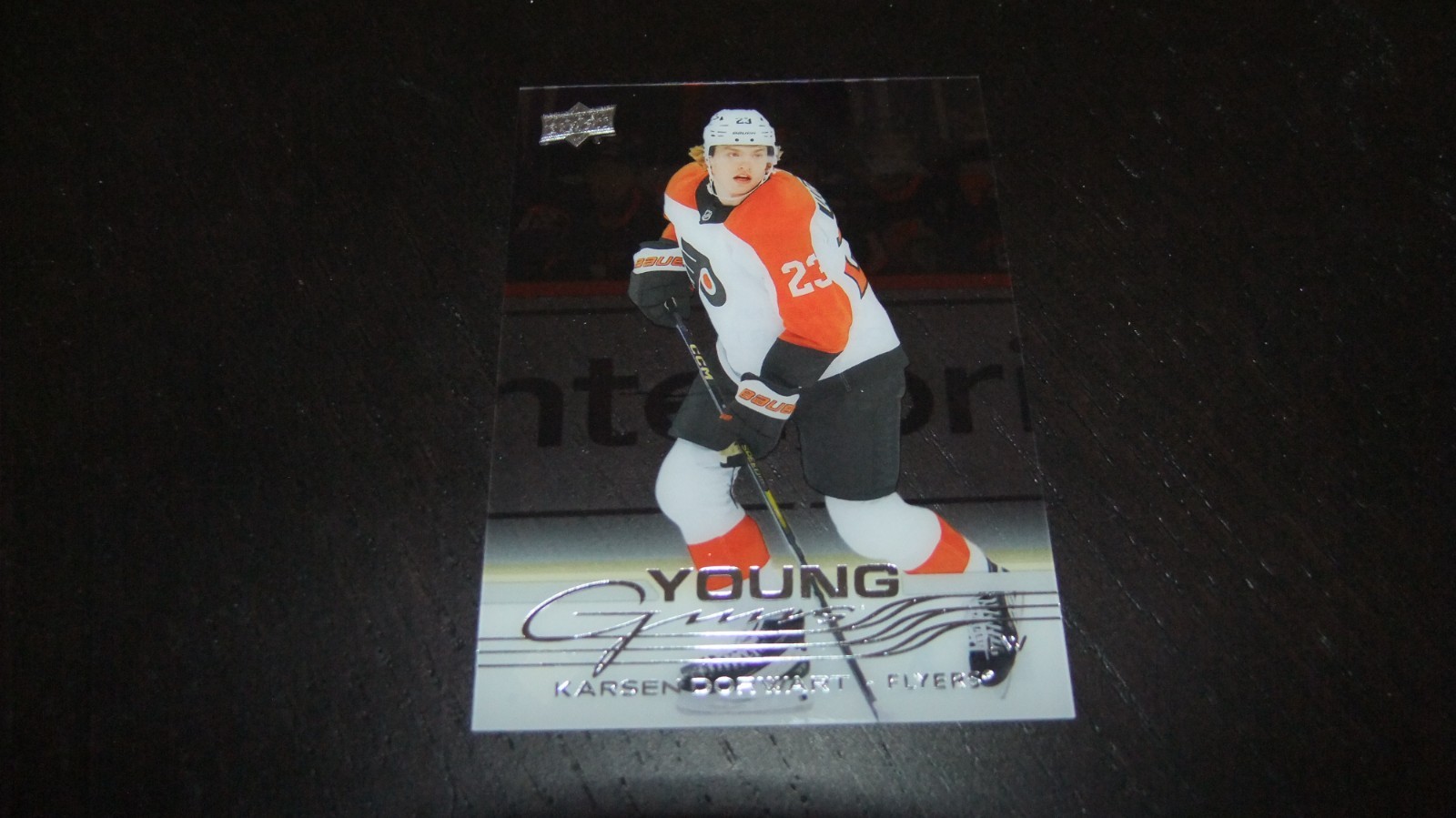 2025-26 UPPER DECK KARSEN DORWART YOUNG GUNS ROOKIE CLEAR CUT RC #210