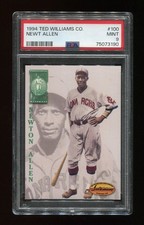NEWT ALLEN - 1994 TED WILLIAMS CO. #100 - PSA 9 MINT - NEGRO LEAGUES