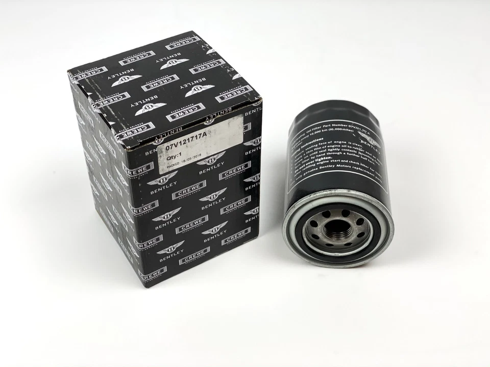 Filtro de aceite Bentley & Rolls Royce 07V1217A - genuino Foto 4 de 4