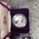 1988 1 oz Silver American Eagle Proof in Presentation  Case