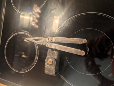 Leatherman Super Tool Vintage Stainless Multi-Tool with Case USA