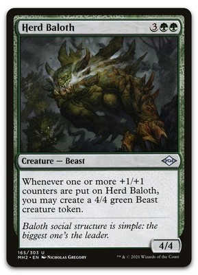 Herd Baloth #165 (NM) Modern Horizons 2 MH2 Magic MTG