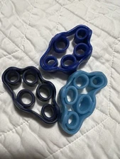 Finger Strengthener Resistance Band - 3 Count