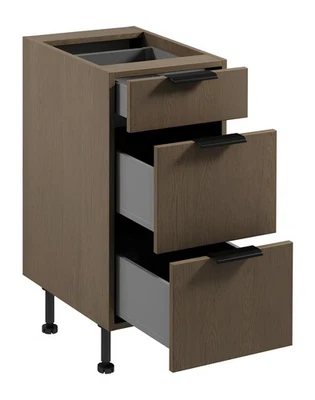 Küchenschrank Schubladenschrank 3 Schubladen Küchenzeile Einbauküche - Bild 1 von 2