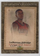 2007-08 Upper Deck Artifacts Artifacts Exclusives LaMarcus Aldridge #207 0t2