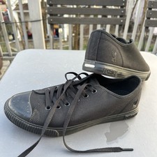 Chrome Industries Cycling Shoes Men’s 11 Sneaker Canvas Black Bicycle