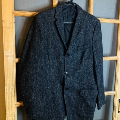 Campus Men s Gray Wool Blend Blazer Size 42R 21x32