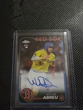 2024 Topps Chrome - Rookie Autographs Wilyer Abreu #RA-WA (AU, RC)