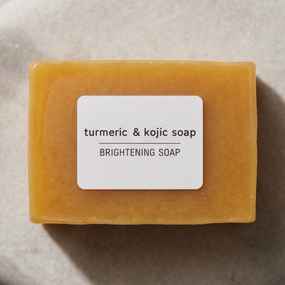 Turmeric & Kojic Brightening Soap Bar 100g Rectangular
