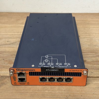 Gigamon G-TAP A-TX 4-Port PoE Always On Tap Splitter 10 GigE G-TAP A Series!
