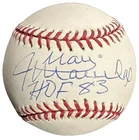Juan Marichal Autographed OML Baseball W/ HOF 83 Inscription Giants