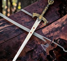Knights Of Templar Crusader Sword Faithkeeper Steel Medieval Historical Gift Him