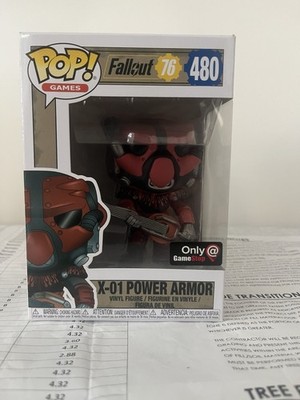 Funko Pop! Vinyl: Fallout 76- X-01 Power Armor - GameStop (Exclusive) #480