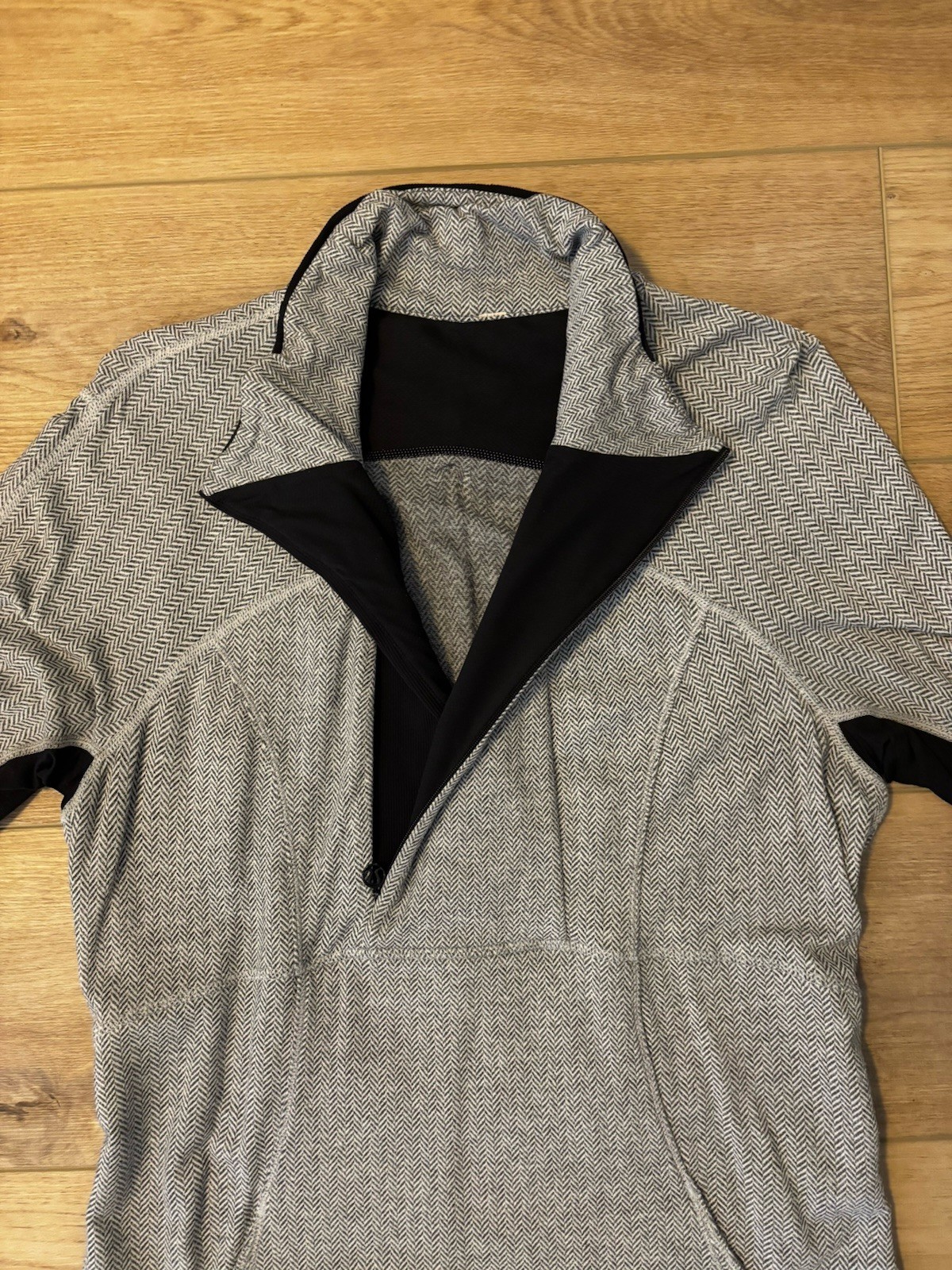 Lululemon Base Runner Pullover Jacket Herringbone… - image 6