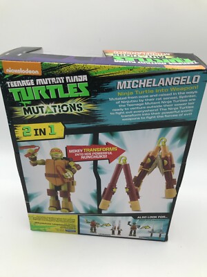 TMNT Teenage Mutant Ninja Turtles Mutations Michaelangelo Figure