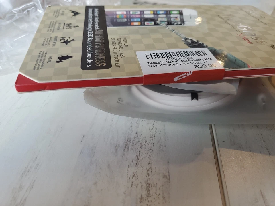 New iCarez True Glass Pro Screen Protection Kit Protector Apple Iphone 6 Plus - Image 4 of 4