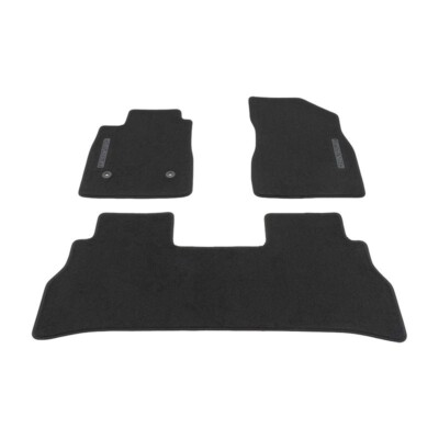 2024 Chevrolet Trax Front & Rear Premium Carpet Floor Mats 42790739 Black OEM GM