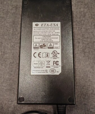 Eta-usa DTMF300-12SX-F-W6 12V 25A 10Pin Netzteil Ladegerät