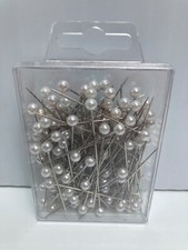 Box of 144 White Corsage Pins Wedding Prom