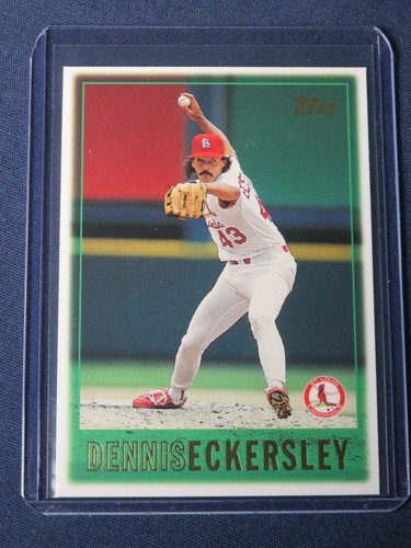 1997 Topps DENNIS ECKERSLEY St.Louis Cardinals Baseball Card #388 NEAR MINT