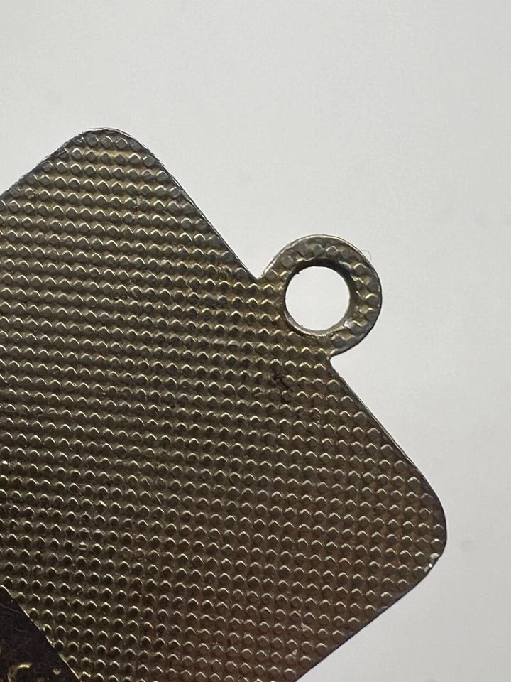 Vintage MLB Retro Anaheim / California Angels BASEBALL KeyChain 1993 Peter David - Image 4 of 4