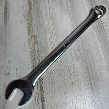 88327 S-K Pro Tools 27mm 12pt Metric Regular Combination Chrome Wrench 14.5"L SK