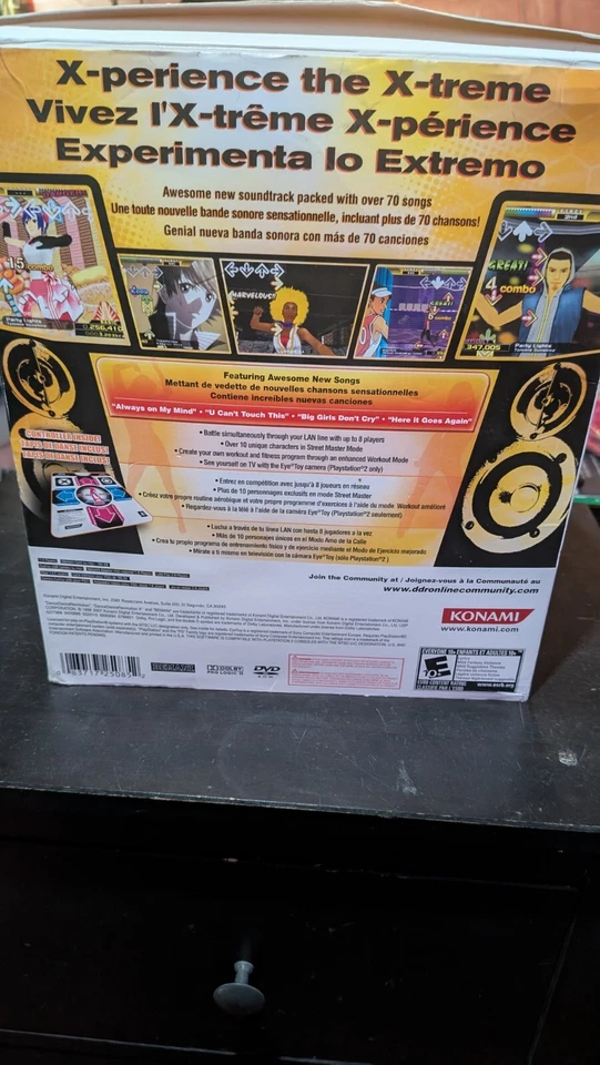 Dance Dance Revolution X Bundle (Sony PlayStation 2, 2008) With Box .No Game. - Image 3 of 4