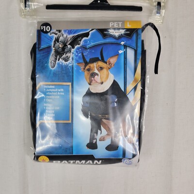 Rubie's Batman Large Dog Costume Batman The Dark Knight Rises Halloween 