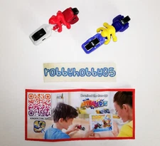 JUMPING BIKES COMPLETE SET OF 2 WITH PAPERS KINDER JOY SURPRISE EGG TOYS 2021/22