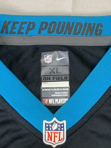 Nike On Field Jersey Carolina Panthers Cam Newton #1 Youth XL 18/20 - Picture 3 of 8