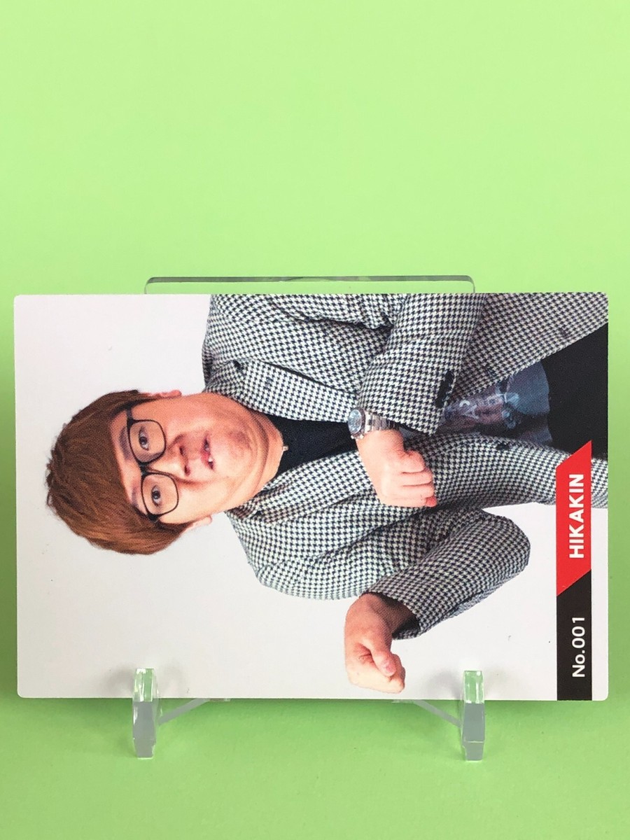 Hikakin Youtuber Bromide Photo Card Japanese UUUM #01 | eBay