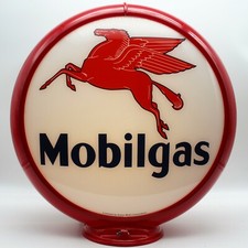 MOBILGAS 13.5 Gas Pump Globe - SHIPS FULLY AS...