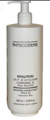 PHYSIODERMIE shower hydrating milk SL sensitive skin  pump 16.9oz/500ml