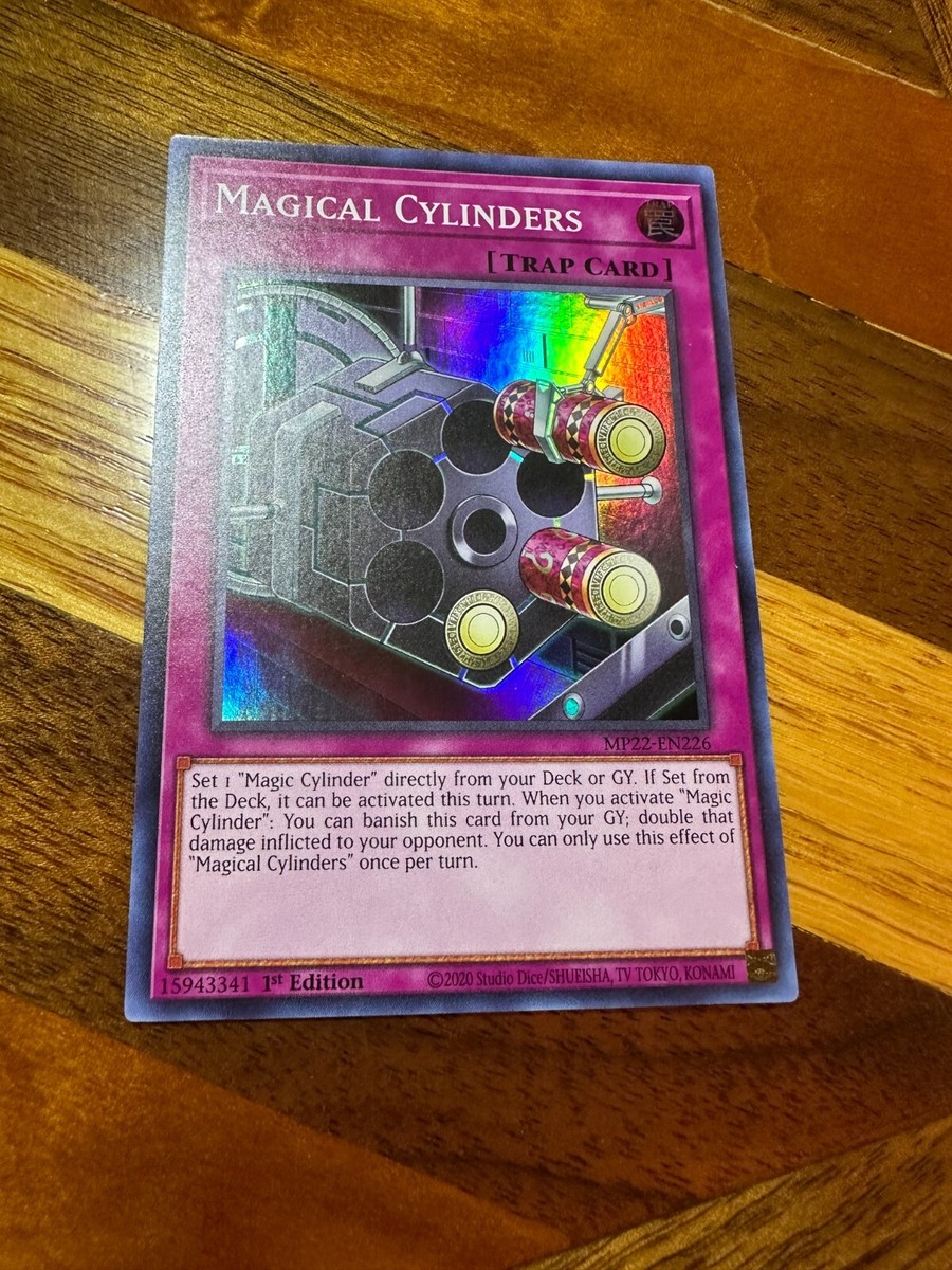 Magical Cylinders MP22-EN226 1st Edition Super Rare NM +