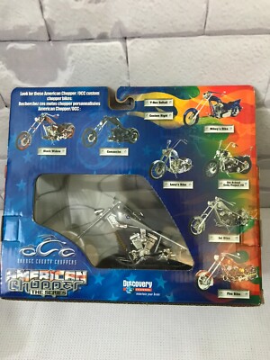Lot 2 American Chopper Old School et Comanche 1/18 - Jeux & Jouets