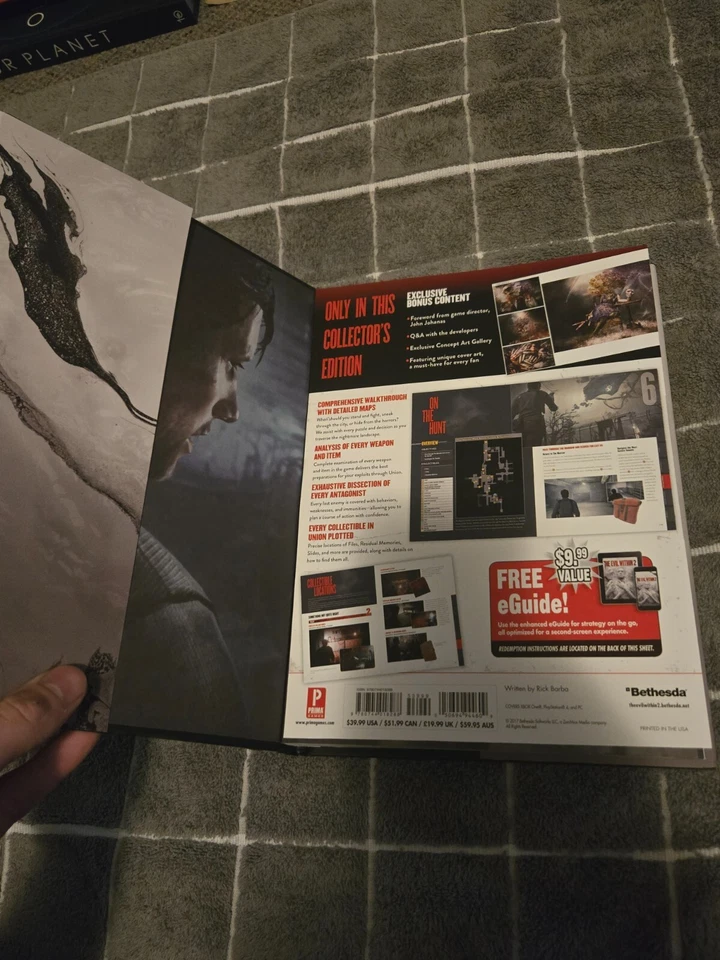 GUÍA DE ESTRATEGIA SELLADA EL MAL DENTRO DE 2 EDICIÓN COLECCIONISTA Foto 4 de 4