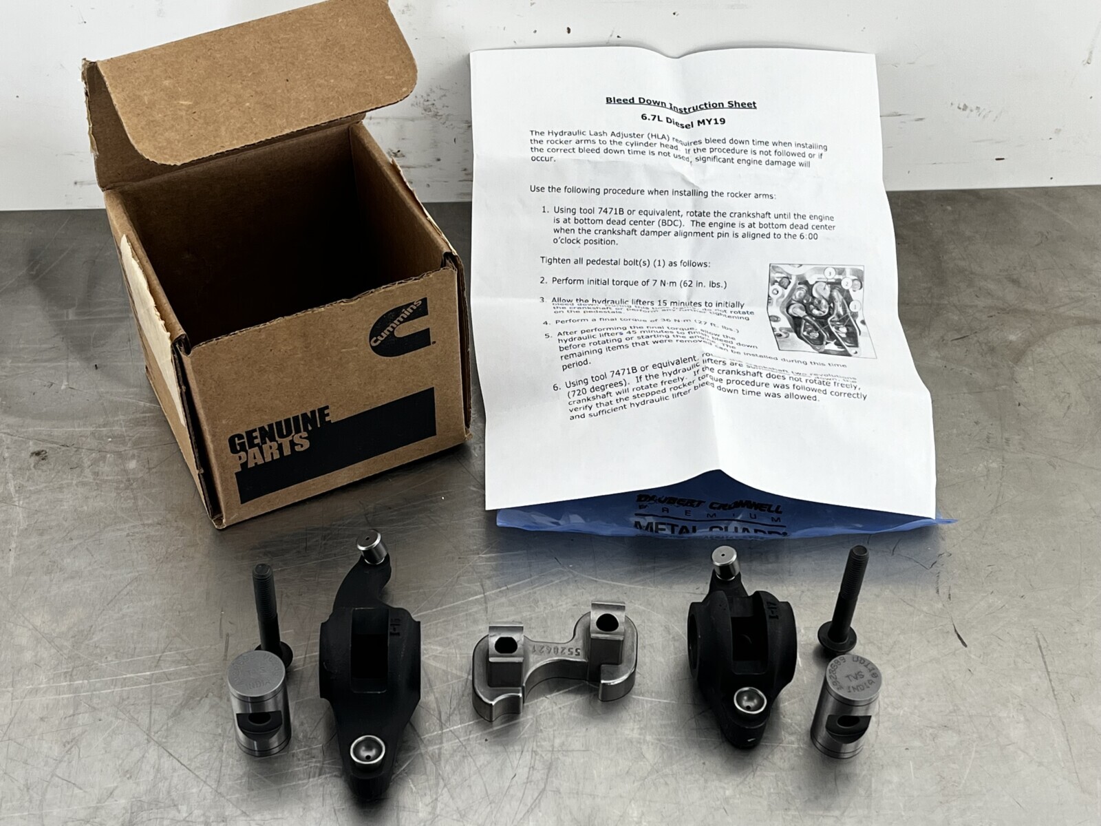 Genuine Mopar/Cummins Valve Rocker Arm And Pivot Assembly